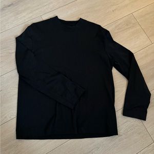 COS Black Long Sleeve Top